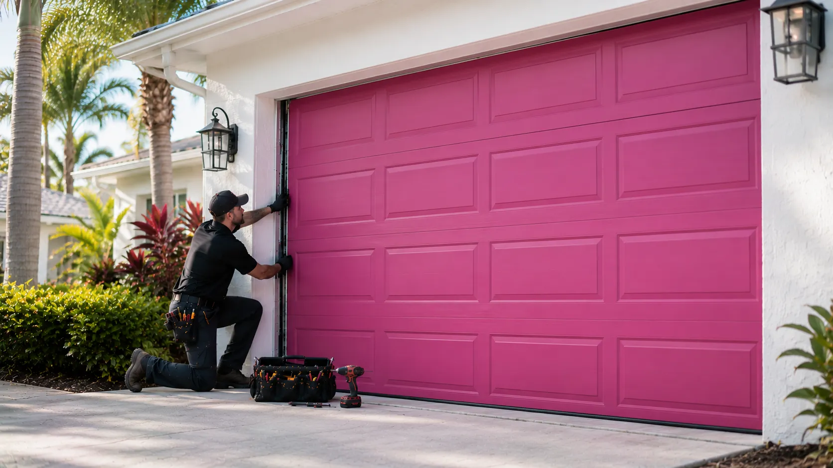 Tell us what’s wrong - Petaluma garage door service