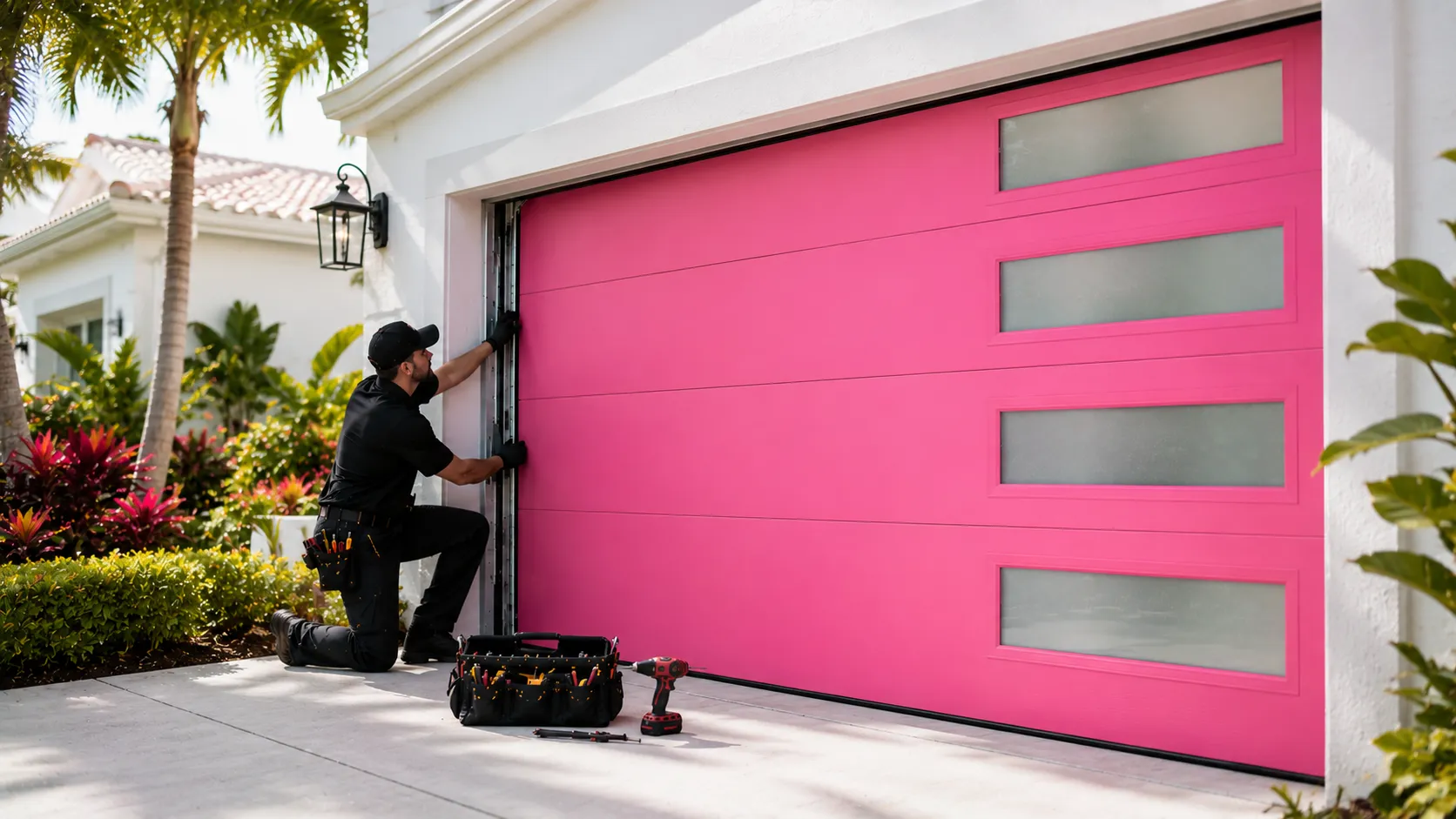 New Garage Doors for Penngrove's 1960s Garages