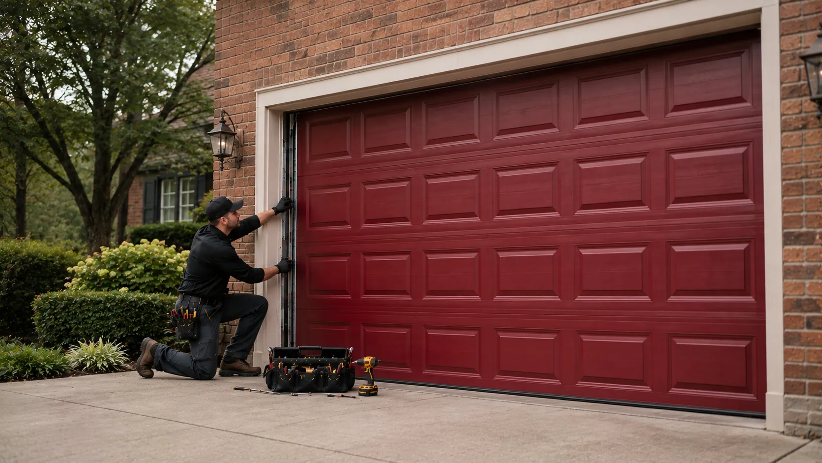 Garage doors we install