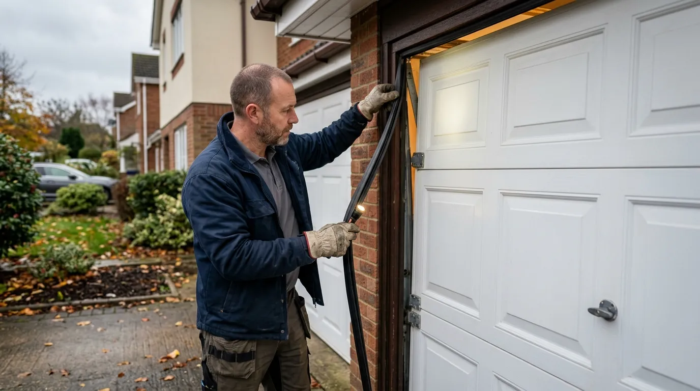 Repaired & tested - Petaluma garage door service