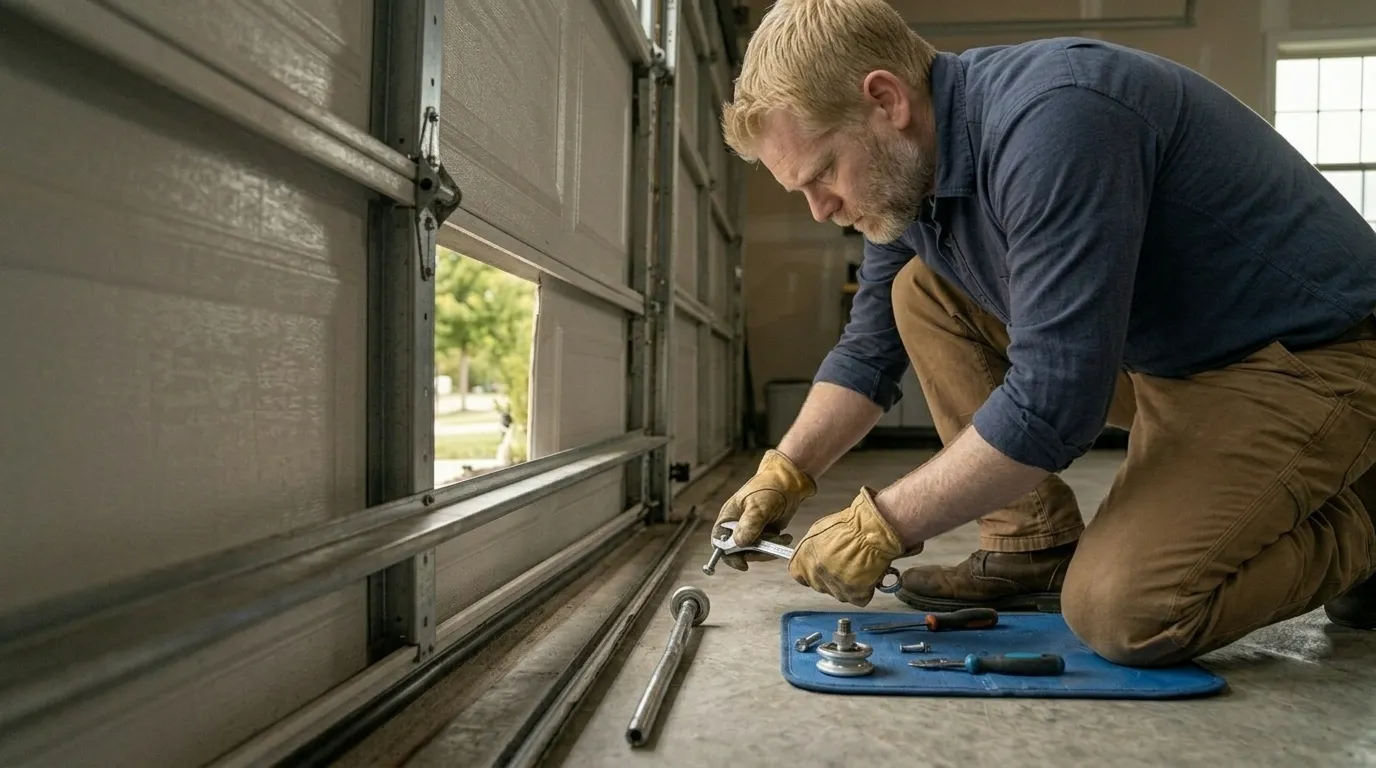 Repaired & tested - Petaluma garage door service