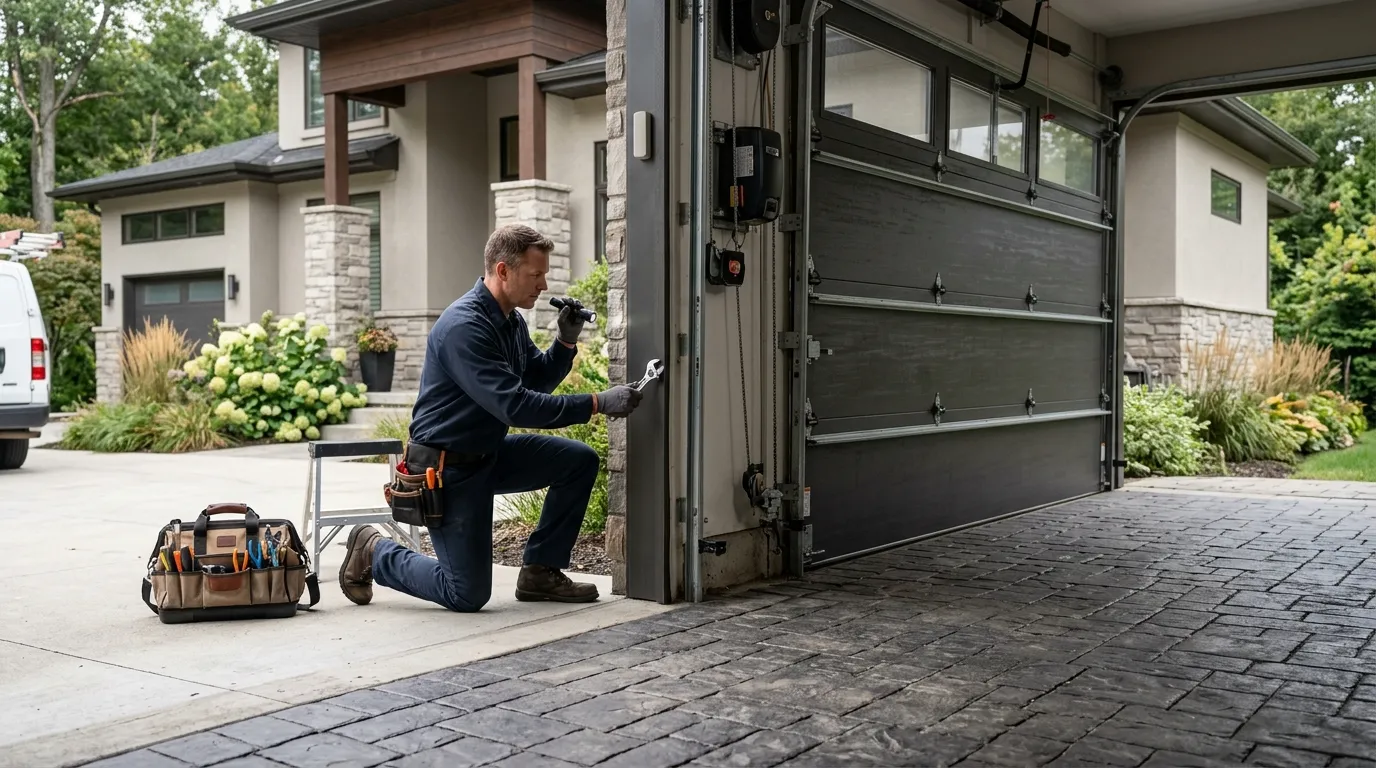 On-site diagnosis - Petaluma garage door service