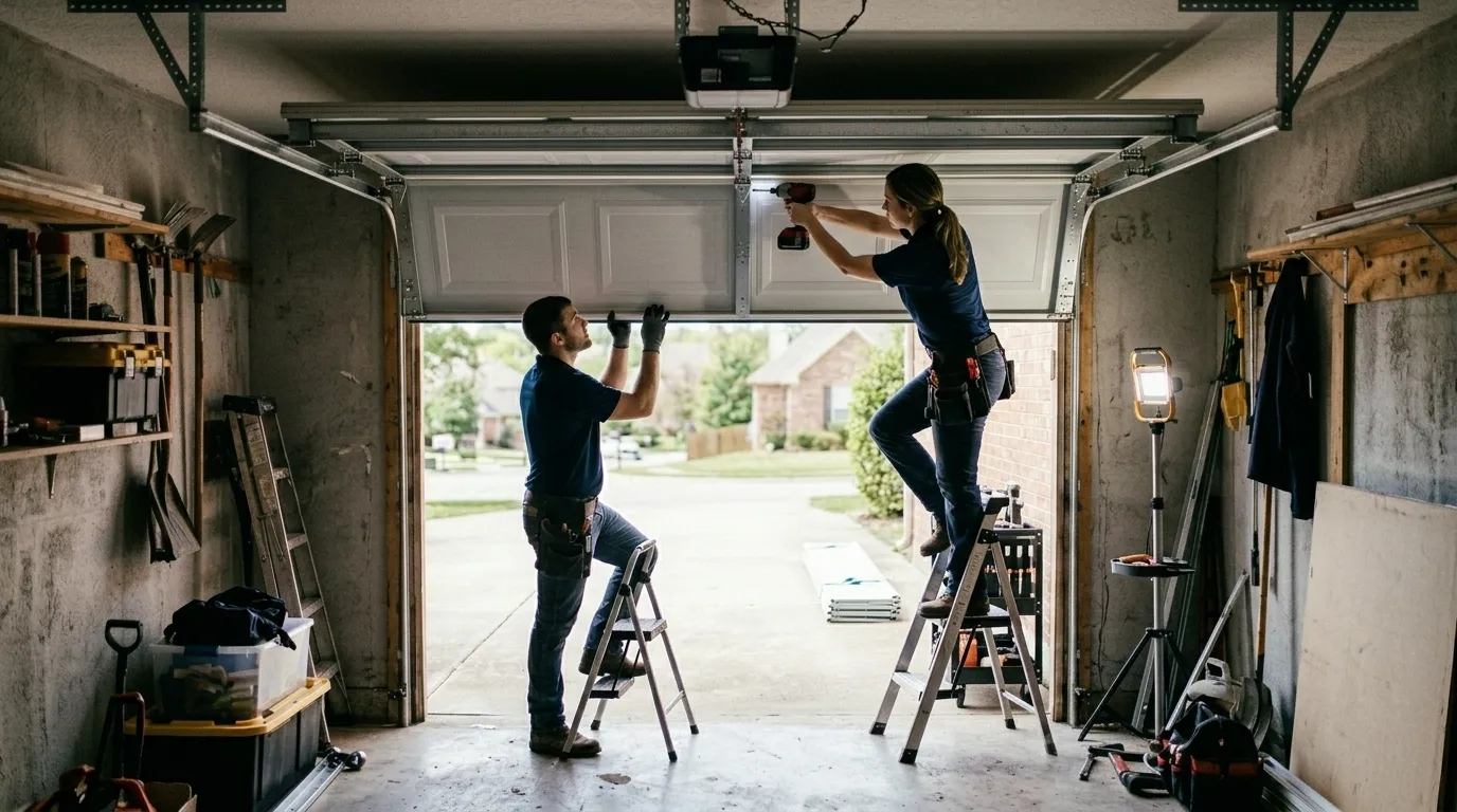 On-site diagnosis - Petaluma garage door service