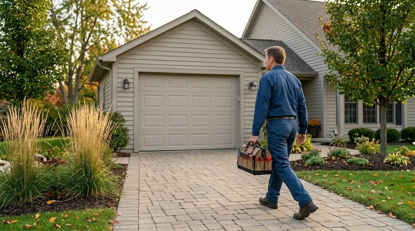 On-site diagnosis - Petaluma garage door service