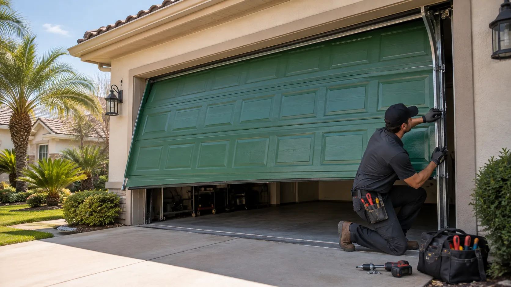 Tell us what’s wrong - Petaluma garage door service