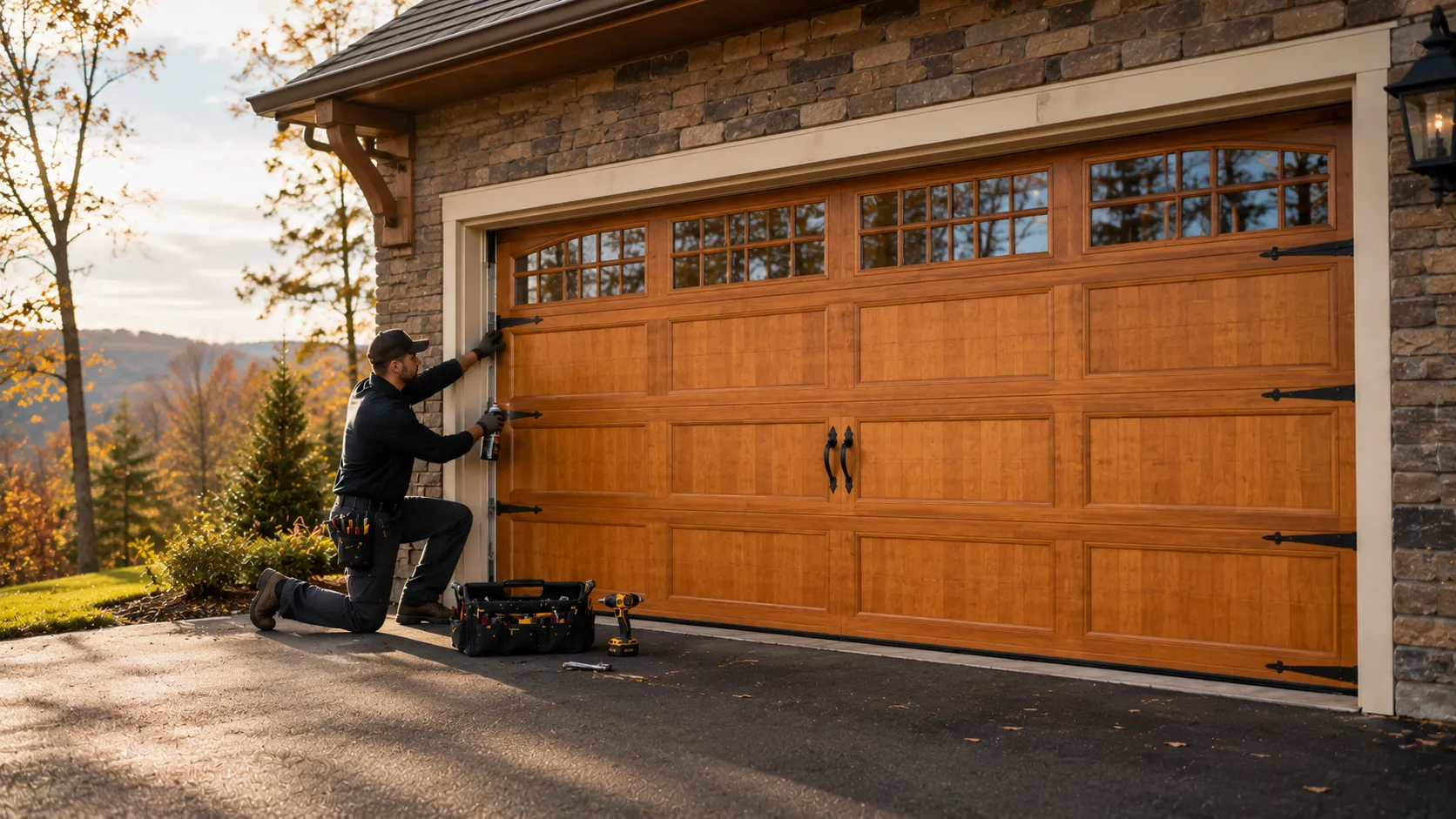 Garage Door Work for Petaluma Homes, Built Around What's Actually Out There