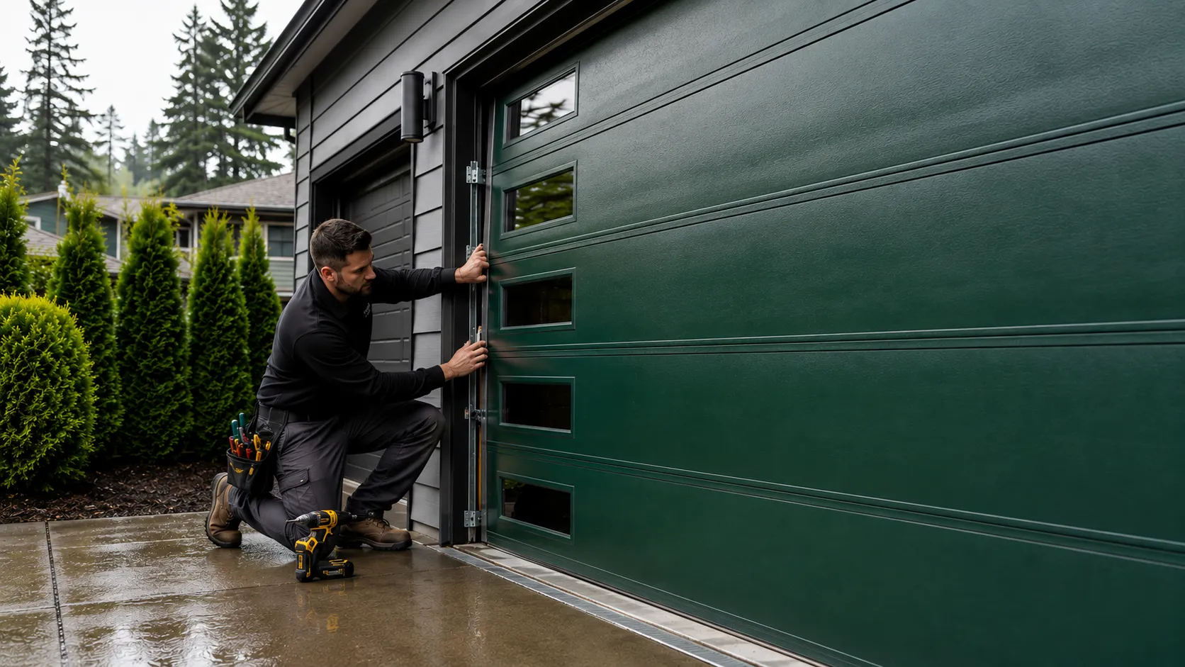Tell us what’s wrong - Petaluma garage door service