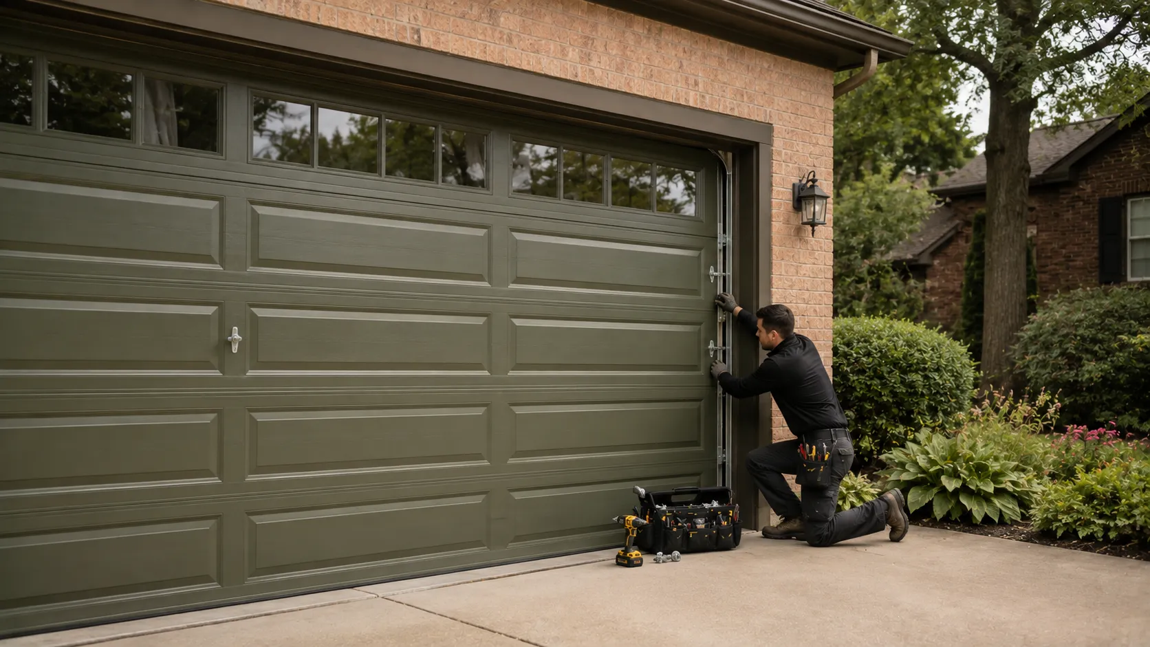 Panel Replacement for Rohnert Park's 1980s Garage Doors